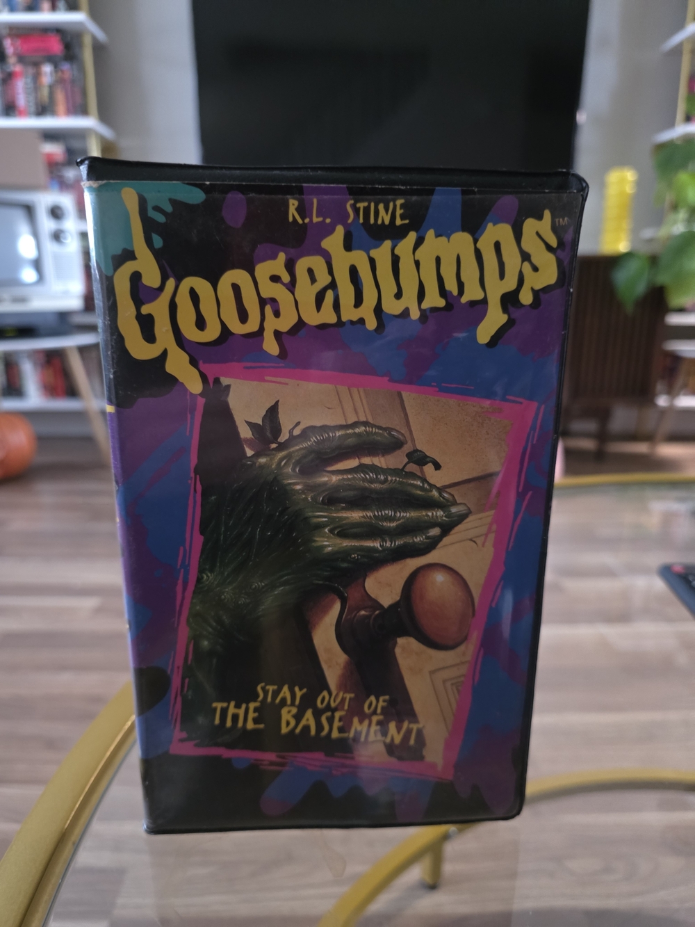 R.L. Stine Goosebumps 'Stay Out of the Basement' VHS